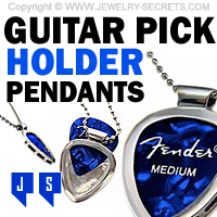 guitar pick holder pendants
