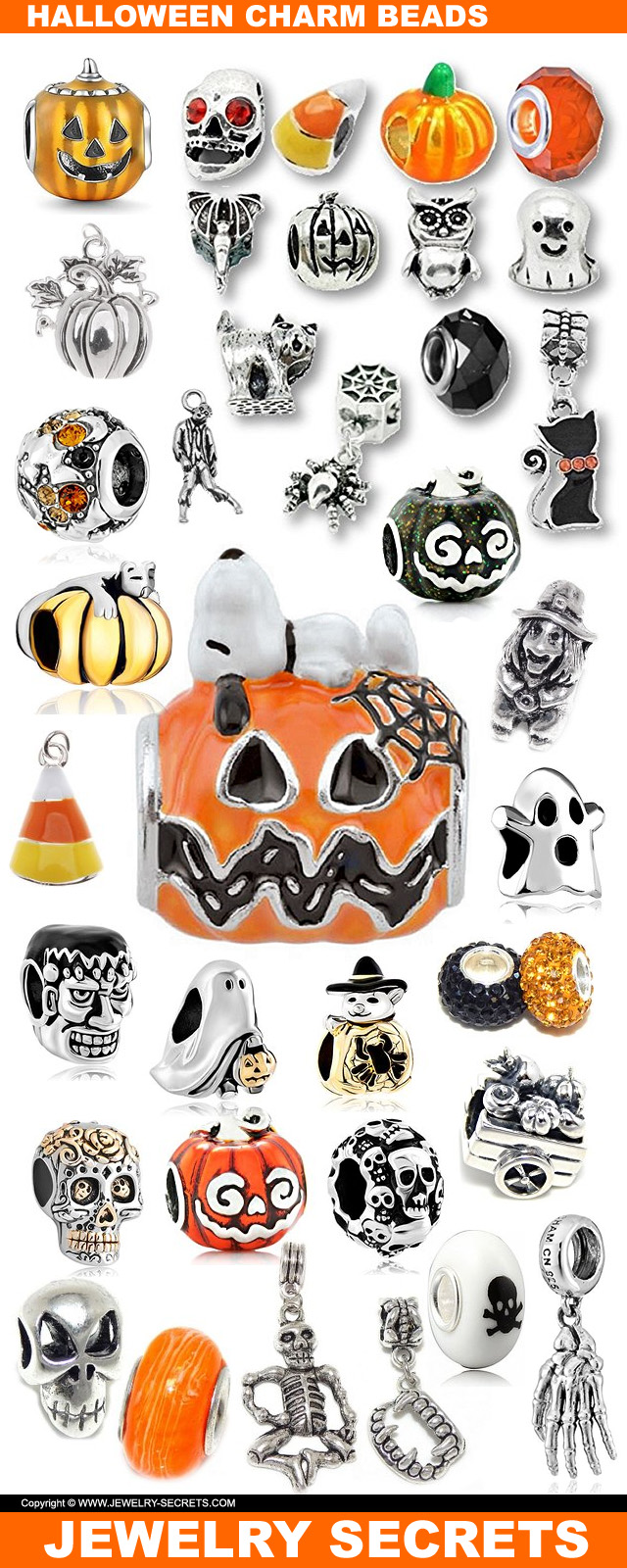 halloween charm beads for bracelets halloween charm beads for bracelets