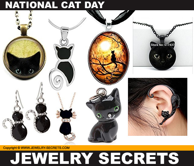 national cat day jewelry
