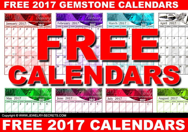 free 2017 calendars