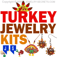 thanksgiving turkey jewelry craft kits for kids