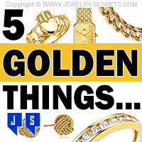 5 golden things rings chains earrings watches 5 golden things rings chains earrings watches