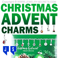 christmas advent charm bracelet necklace kit christmas advent charm bracelet necklace kit
