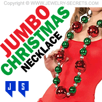 jumbo christmas necklace