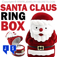 santa claus ring box santa claus ring box
