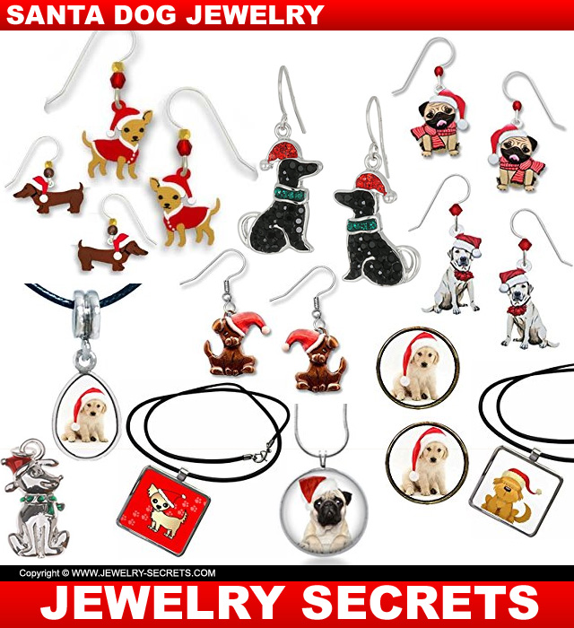 santa dog jewelry santa dog jewelry