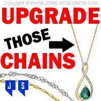upgrade those fine frail thin pendant chains necklaces