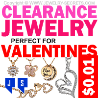 clearance jewelry perfect for valentines
