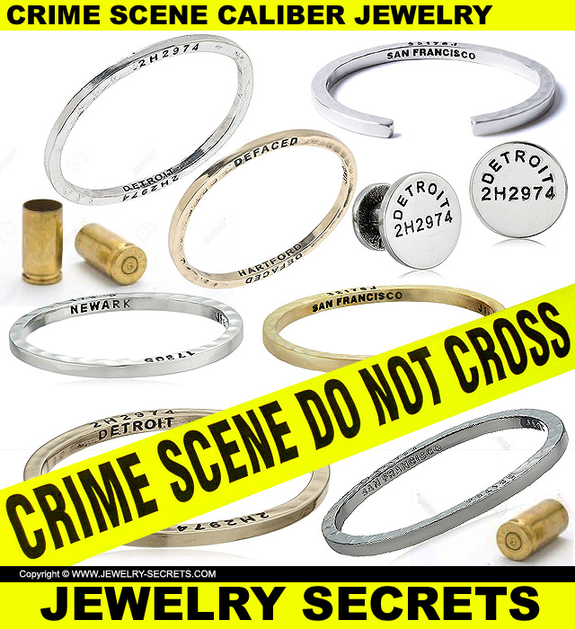 Crime Scene Caliber Jewelry Crime Scene Caliber Jewelry
