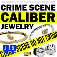 Crime Scene Gun Caliber Jewelry Crime Scene Gun Caliber Jewelry