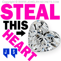 heart shaped diamond steal of a deal