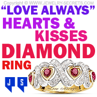Hearts And Kisses Diamond Ring Hearts And Kisses Diamond Ring