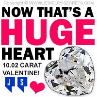 Huge Loose Certified Diamond Heart