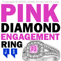 Pink Diamond Engagement Ring