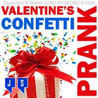 Valentines Day Confetti Prank Box