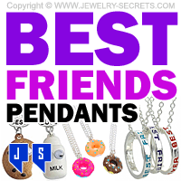 Best Friends Pendants Necklaces