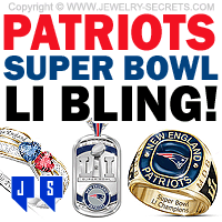 New England Patriots Super Bowl LI Jewelry