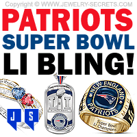 New England Patriots Super Bowl LI Jewelry New England Patriots Super Bowl LI Jewelry