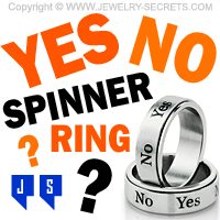 Yes No Spinner Ring