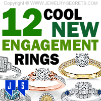 12 Cool New Engagment Bridal Rings