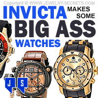 Invicta Makes Big Ass Big Faced Watches