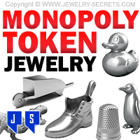 Monopoly Game Piece Token Jewelry