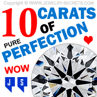 10 Carats Of Pure Diamond Perfections GIA Certified