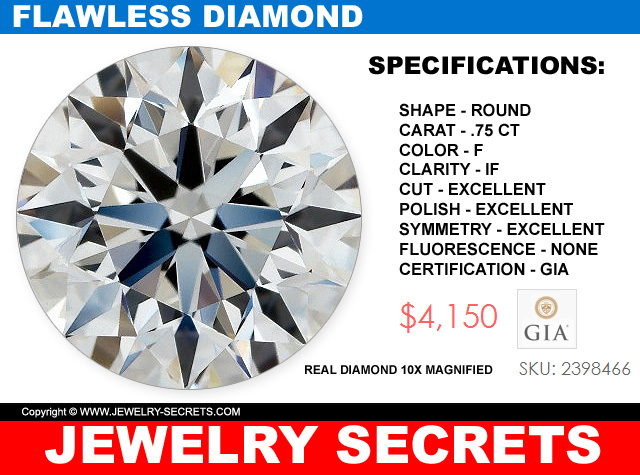 A Flawless Diamond For Four Grand