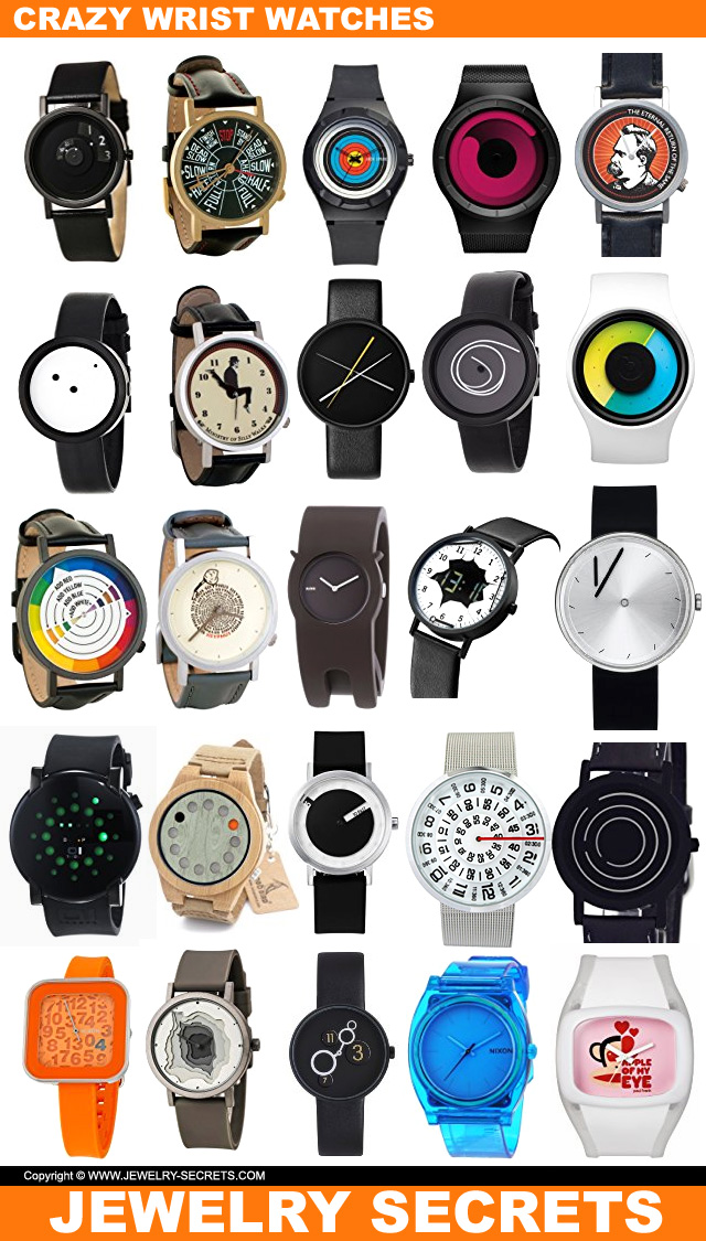 Crazy Interesting Fun Wrist Watches Crazy Interesting Fun Wrist Watches