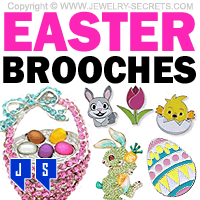 Easter Holiday Brooch Pins