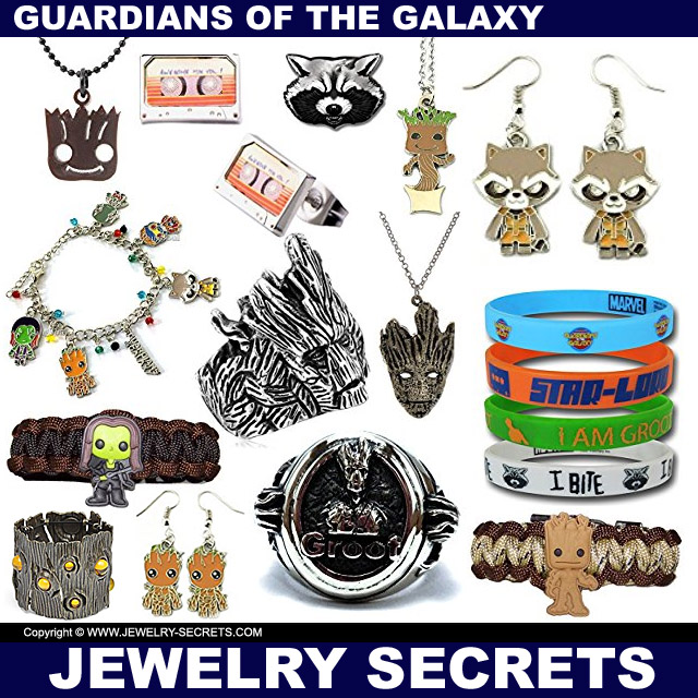 Guardians Of The Galaxy Jewelry Guardians Of The Galaxy Jewelry