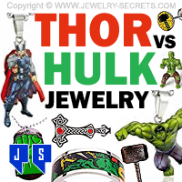 THOR vs The Hulk Jewelry