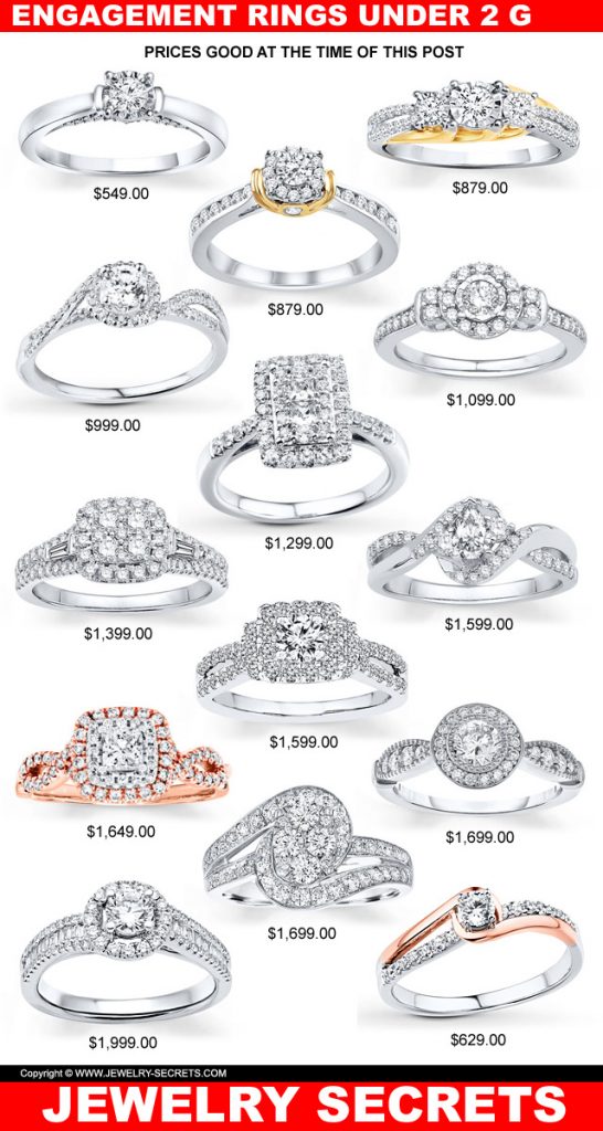 ENGAGEMENT RINGS UNDER $2,000 – Jewelry Secrets