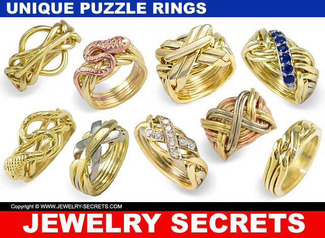 Unique Puzzle Rings