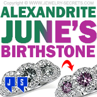 Alexandrite Junes Birthstone