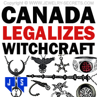 Canada Legalizes Witchcraft Wiccan Magic Jewelry