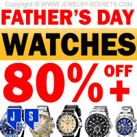 Fathers Day Mens Watches 80 Percent Off Or More
