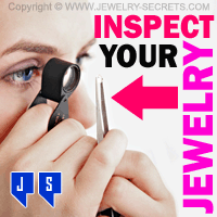 Inspect Your Jewelry For Breaks Damage Chips
