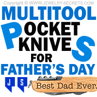 Multitool Pocket Knives for Fathers Day
