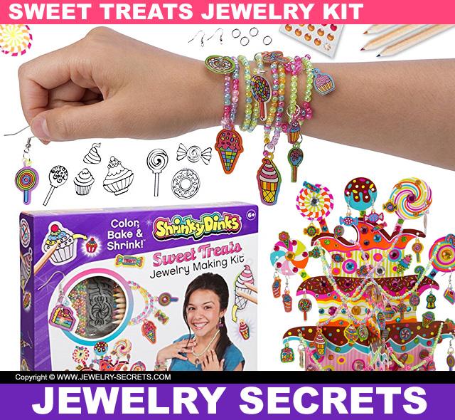 Shrinky Dinks Sweet Treats Jewelry Making Kit Shrinky Dinks Sweet Treats Jewelry Making Kit
