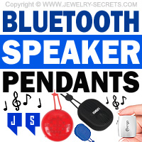 Bluetooth Smartphone Speaker Pendants