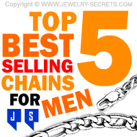 Top 5 Best Selling Necklace Chains For Men and Fathers Day