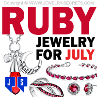 Ruby Jewelry For July