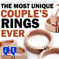 The Most Unique Couples Initials Rings Ever