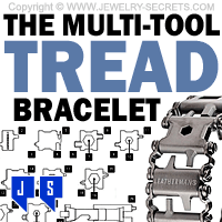 The Multi-Tool Leatherman Tread Bracelet