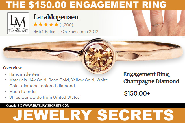 The One Hundred Fifty Dollar Engagement Ring