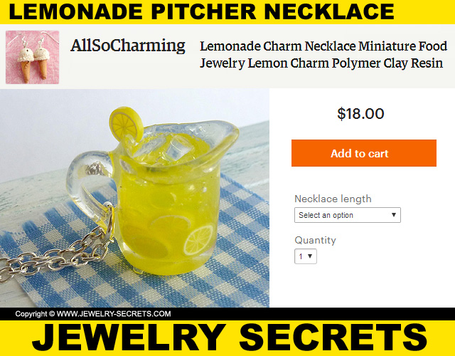 NATIONAL LEMONADE JEWELRY DAY Jewelry Secrets