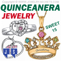Custom Quinceanera Jewelry
