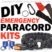 DIY Emergency Paracord Bracelet Kits