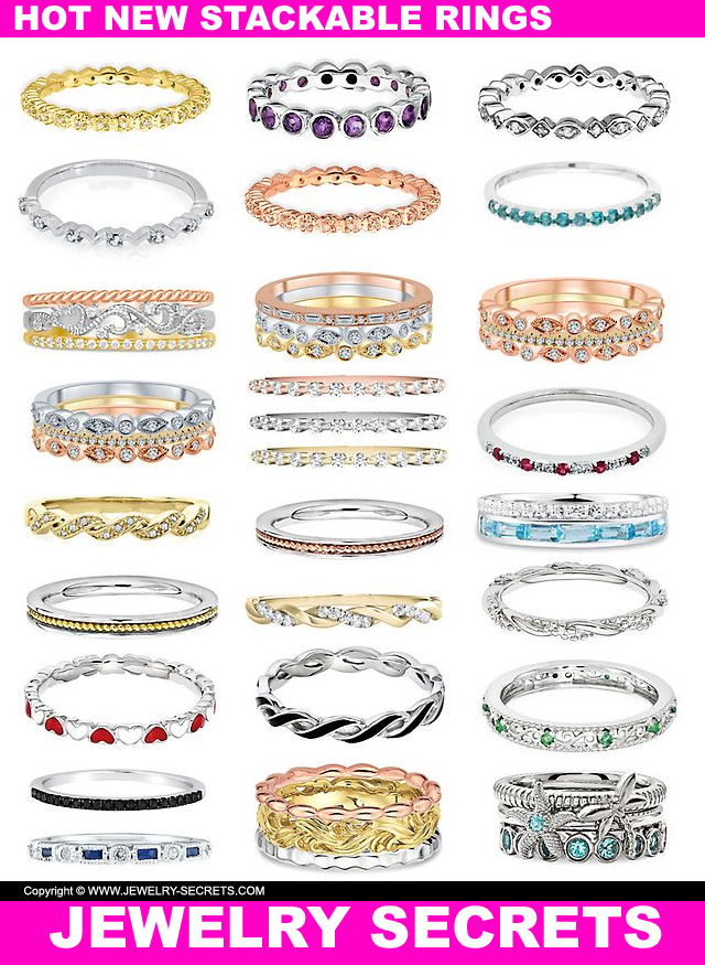 Hot New Stackable Rings Hot New Stackable Rings